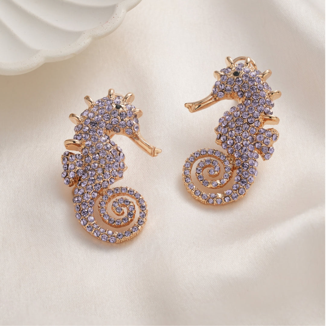 Seahorse Stud Earrings