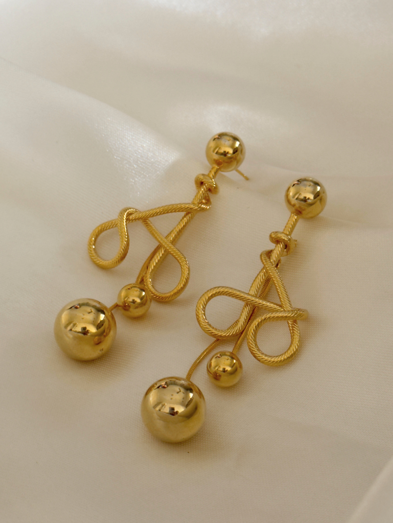 Knotty Nine Earrings
