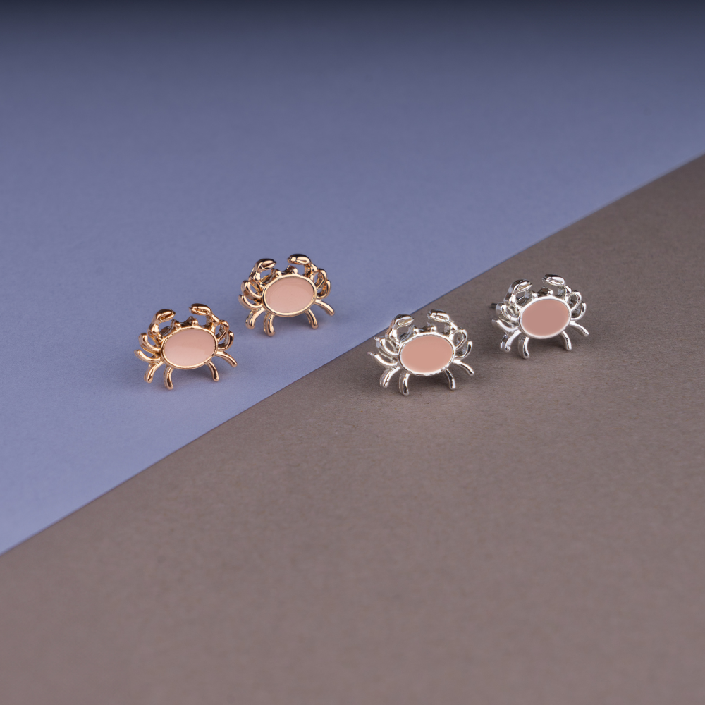 Crabster Stud Earring