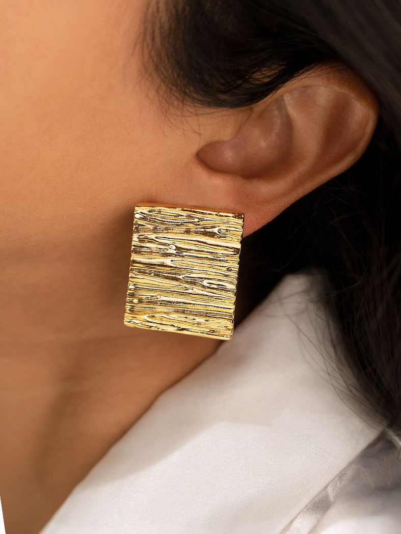Wrinkle Ridge Earrings