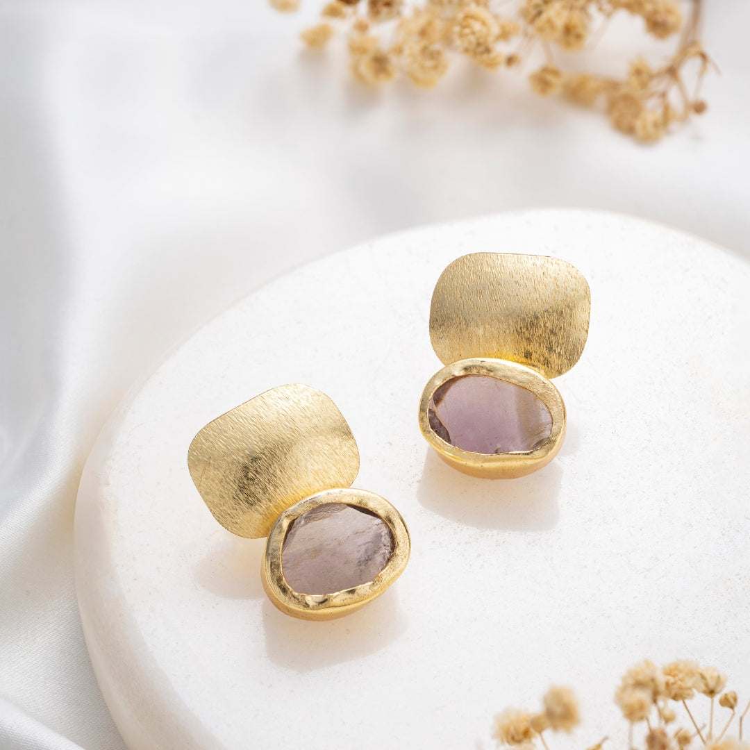 Druzy Dusk studs