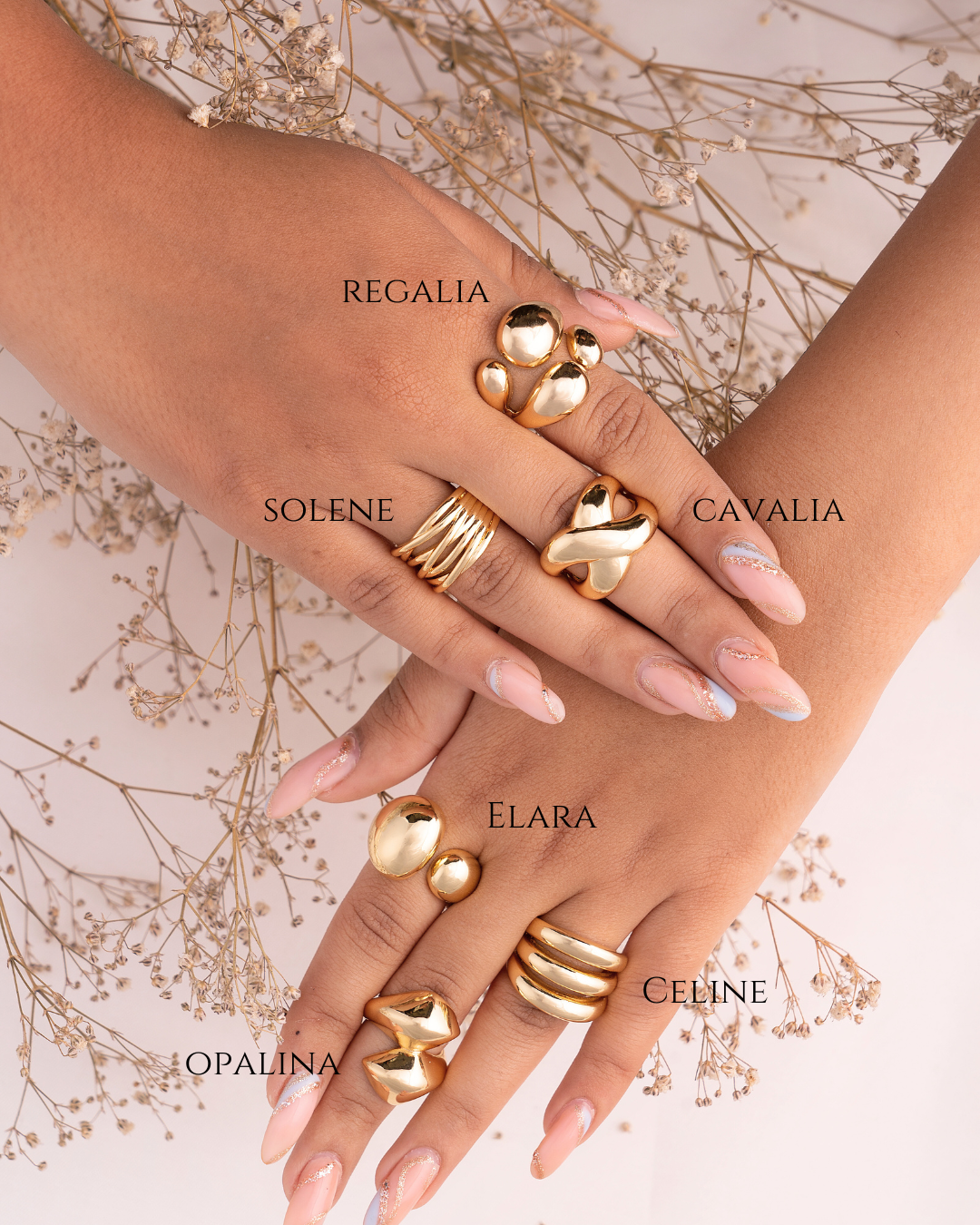 Celine Ring Collection