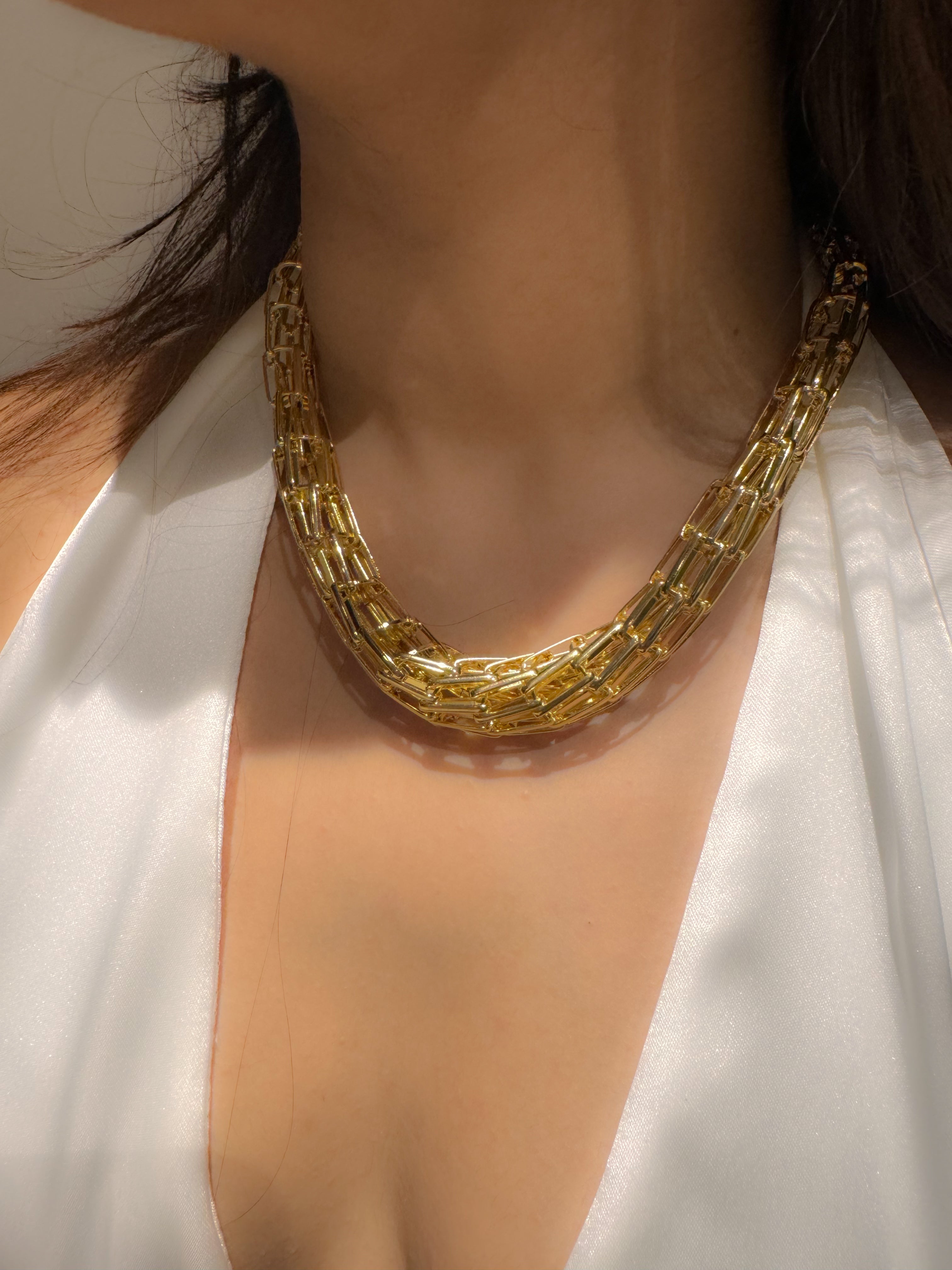 Tokyo Luxe Gold Neckpiece