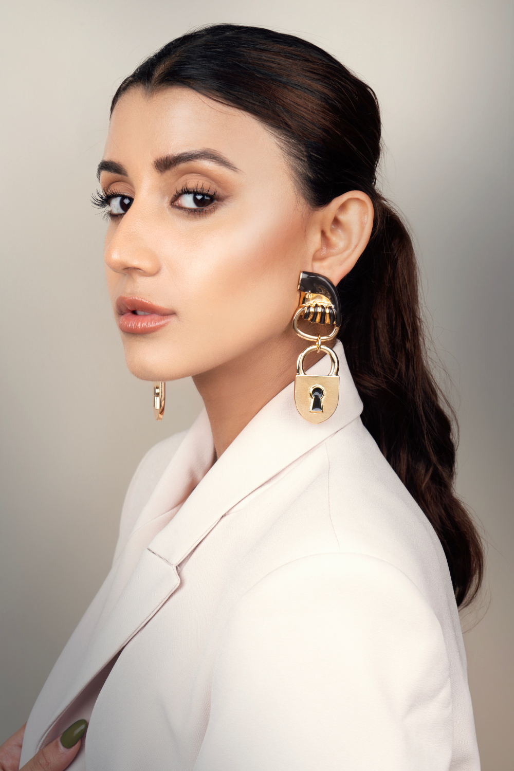 Locked Love Earrings