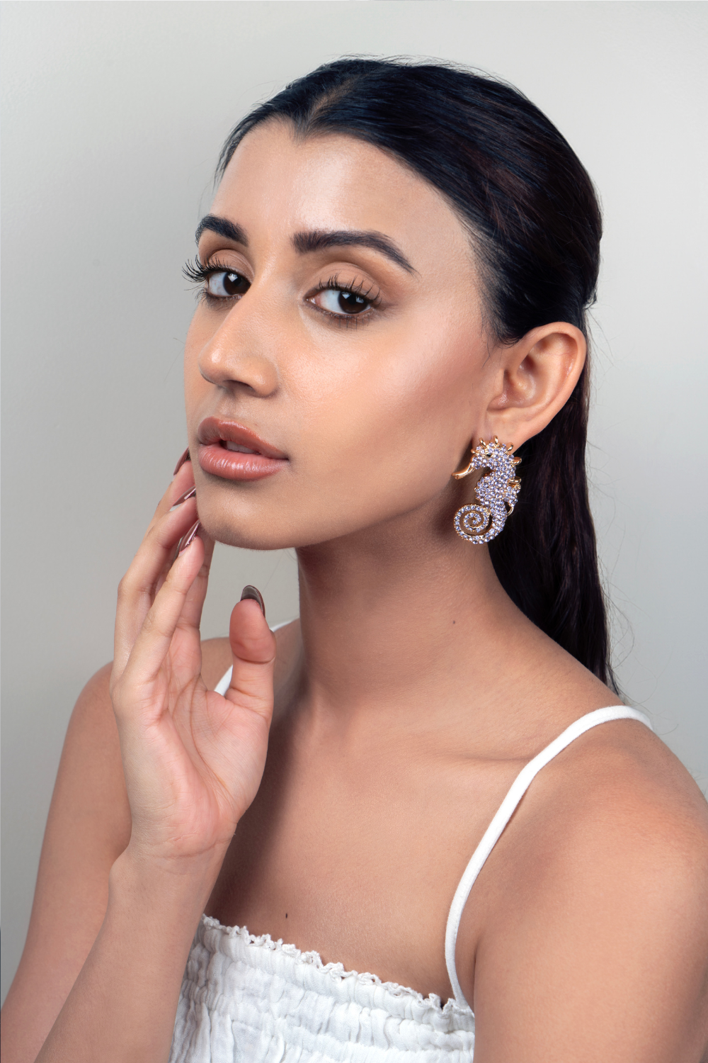 Seahorse Stud Earrings